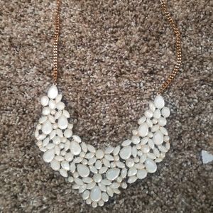 Gold Statement Necklace, Nickel Free